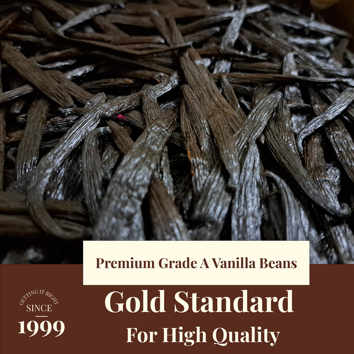 10 Whole Premium Organic Ugandan Vanilla Beans Grade A  – Perfect For Making Vanilla Extract Baking, & More