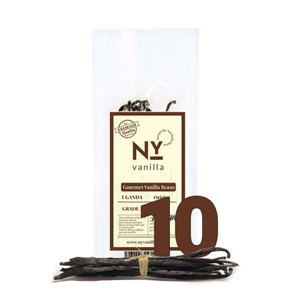 Vanilla beans Grade A 10 - mock up