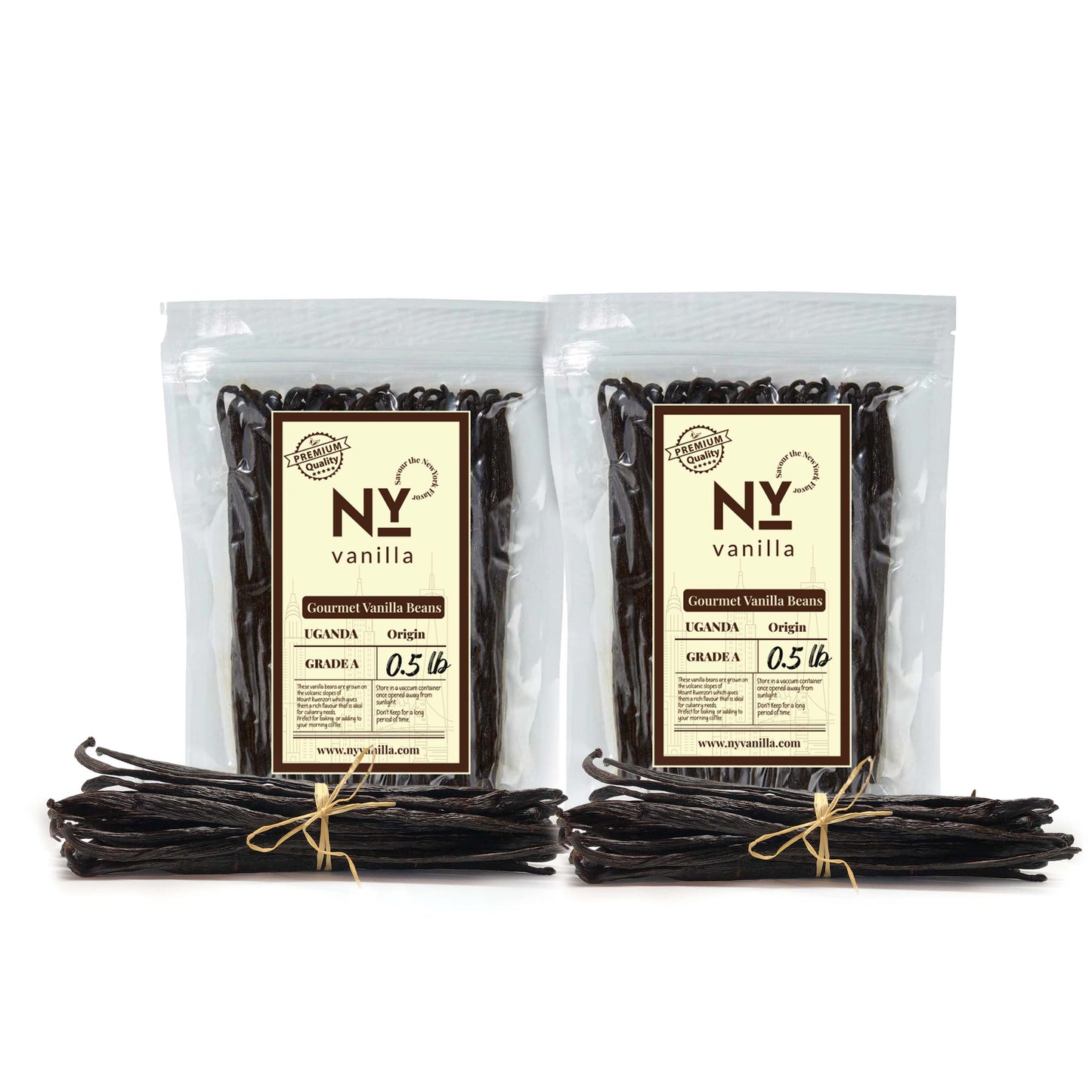 Premium vanilla beans 